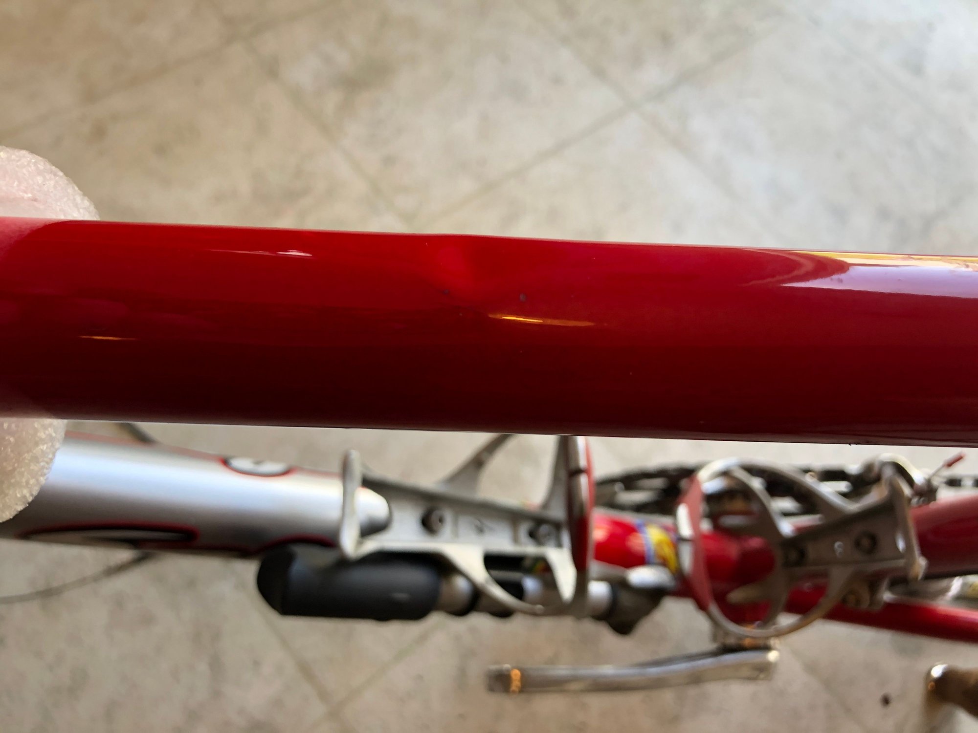 True Temper S3 Top Tube Dent Salsa Primero Bike Forums