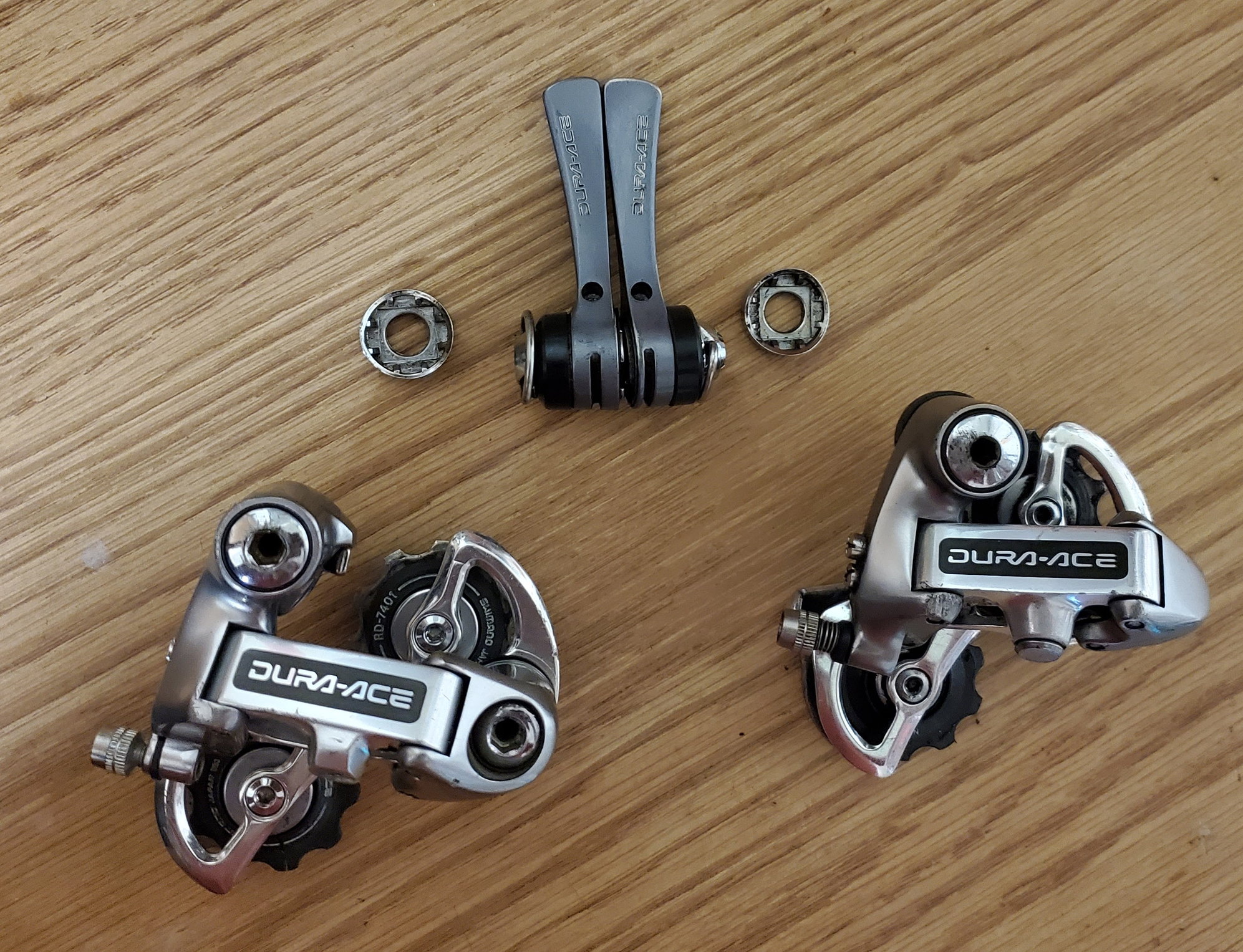 FS: Dura Ace RD-7401, RD-7402 and SL-7401 DT Shifters - Bike Forums