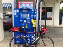Folks commented that they bet I wasn’t having issues with the gas shortage 