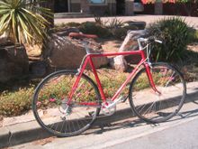 Atala stripped and painted red enamel. no clear coat