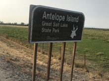 At the beginning of the causeway 