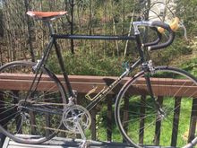 On the deck - 

On the road -