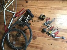 Reduced to a pile of junk