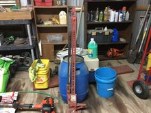 Here is the WIDOW MAKER. The red jack by the blue deer corn container.. spoiled deer. 