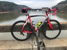 Same view as Saturday just a different bike.