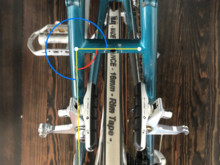 I slapped a line on your NDS seatstay.