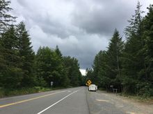 Running from clouds