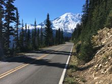 A bit down the hill toward Mt Ranier
