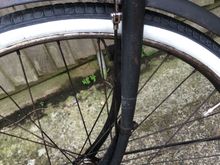 Front Hub Brake.