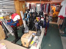 golf tools and more clutter
