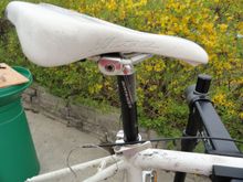 seat post and saddle
