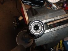 The lock ring as it came to me. 