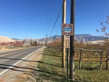 Blue sky, straight roads, brown scenery,  cliffs, mesas, tumbleweeds - mild mid-November temperatures = must be high desert.