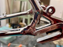 M711 on rear dropout