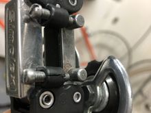 Note the crack in the limit screw housing - still works but is it fixable?