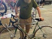 Steve from Philly!! Love that he is wearing a shirt from my buddy Bob. 