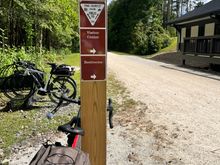 High Bridge Trail State Park outside the new visitor center. 