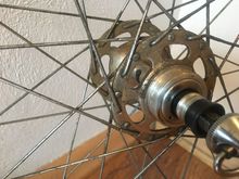 some bent spokes