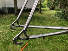 New rear derailleur cable guide.
