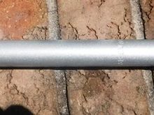 Rear steerer tube area