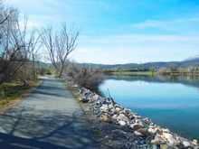 Another section of the bike path I use for part of my ride.
