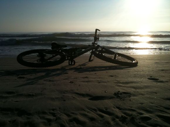 A sun-rise ride-Flagler Beach 
