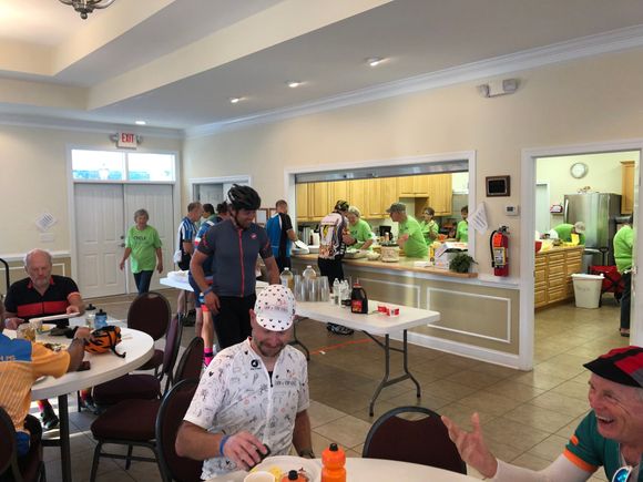 Busy kitchen.