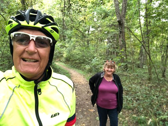 Walking the trail
