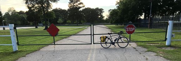 Gate at Harris County Fairgrounds.