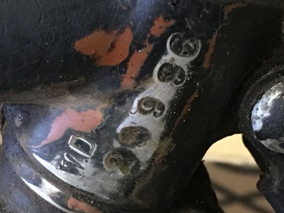 Serial Number WD29996. The WD denotes 1936 from Veteran Cycle Club Records. Plus Bike is clearly described in 1936 Catalogue.