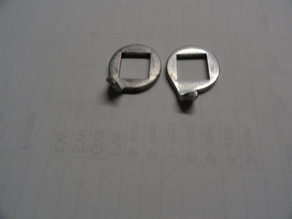 The position of the stops relative to the square cut out for the braze on boss.   