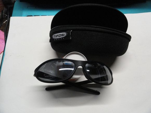 These need to have a cleaning cloth made of microfiber for some reason, likely the lense  material.  the body size is more like a 56mm.  Glasses and case.