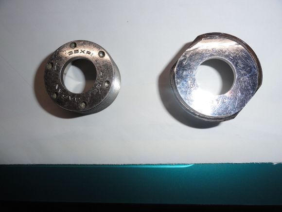 The chrome makes a picture difficult so here are two shots.