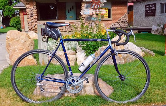 Still running the Team Ti wheels on this