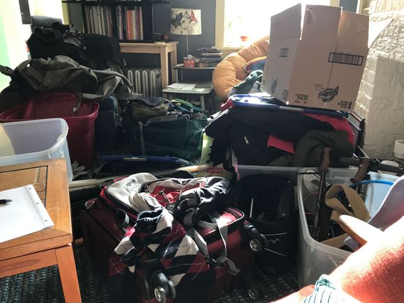 Funny this topic has resurfaced! 
I am, at this moment, going through EVERYTHING I own before a move to the big apple. 

