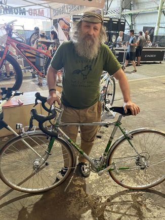 Steve from Philly!! Love that he is wearing a shirt from my buddy Bob. 