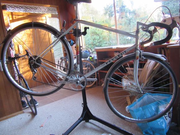Bike as bought, with some of my preferred parts