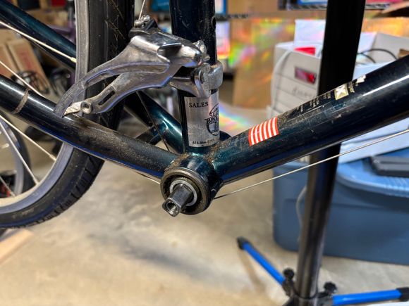 Ready for BB removal.