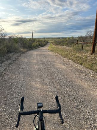 Back gravel roads Hondo, Texas 