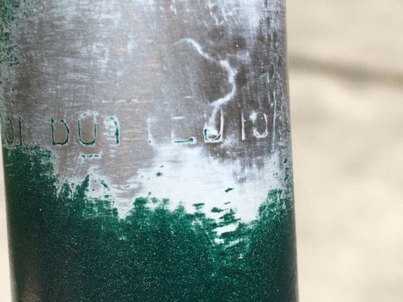 Steerer tube with butted Reynolds 531