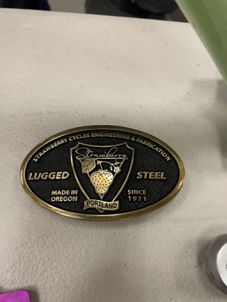 Comes w a belt buckle