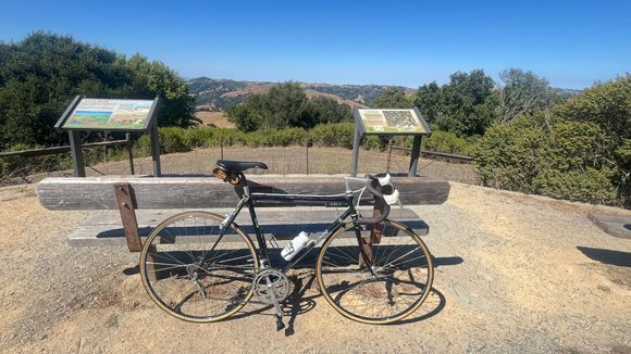 .  I mixed in a short stretch of gravel connecting from Tilden Park to Kensington.