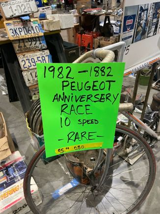 Hey, $95. I don’t know how rare it is, but oval tubing, Areo bits. 
