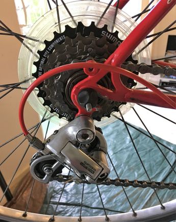 New FW, chain, cable and housing