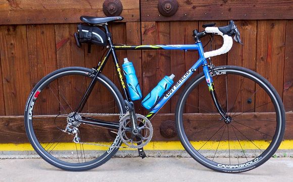 Swapped out the tubulars for these older Eurus wheels.  