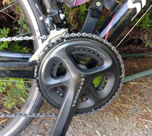 Mid-Compact 52/36 swap of inner ring to 34