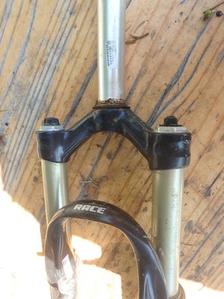 Top detail.  Bridge is marked RACE.
