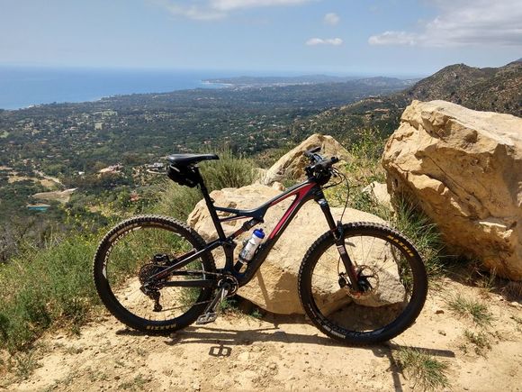 Spec 2016 Stumpy Expert FSR 27.5 - Romero Cyn at 1000 ft abovce sea level.