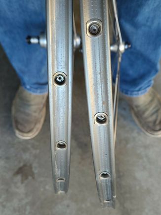 NOS tubular wheels!