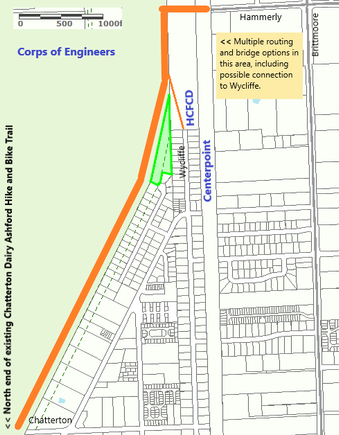 Recommended off-street alternative for Segment 1.